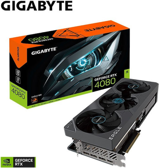 Gigabyte GeForce RTX 4080 16GB GDDR6X Eagle Graphics Card