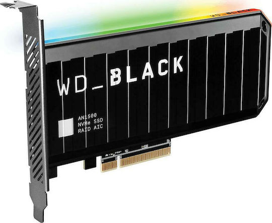 Western Digital AN1500 SSD 1TB PCle Card Type with PCI Express 3.0 Connection and Heatsink WDS100T1X0L