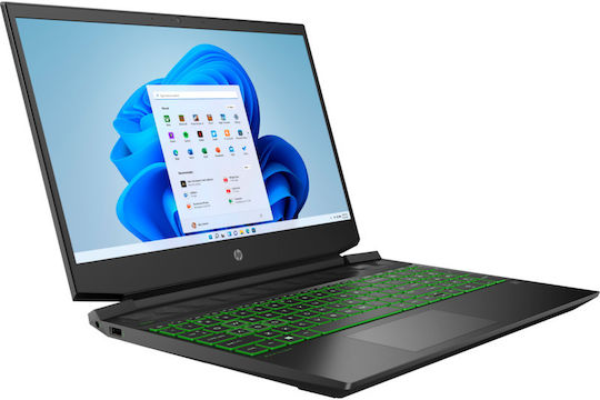 HP OMEN 15-ec2015nv 15.6" IPS FHD 144Hz (Ryzen 5-5600H/16GB/512GB SSD/GeForce RTX 3050 Ti/W11 Home) (GR Keyboard) view 2