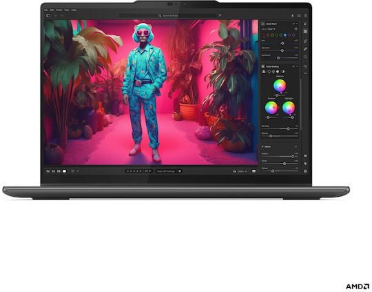 Lenovo Yoga 7 14AHP9 14" OLED FHD+ Touchscreen (Ryzen 7-8840HS/16GB/512GB SSD/W11 Home) (US Keyboard) view 3