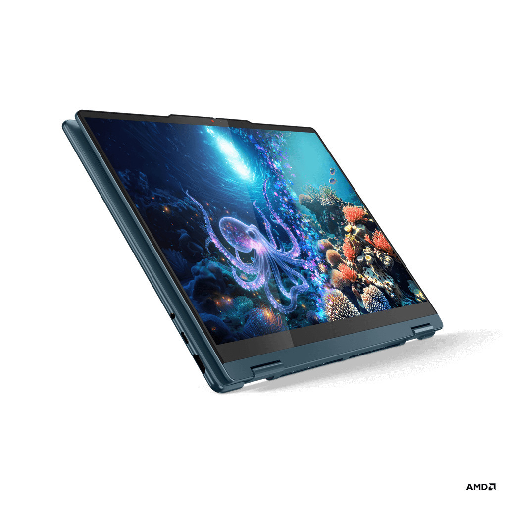 Lenovo Yoga 7 2-in-1 14AKP10 14" OLED Touchscreen 120Hz (Ryzen AI 300 Series-7 350/32GB/1TB SSD/W11 Home) Tidal Teal (GR Keyboard) view 8