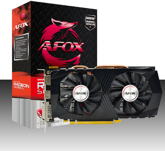 Afox Radeon R9 370 4GB GDDR5 Graphics Card view 1