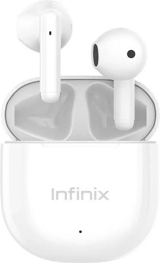 Infinix XBuds 3 Bluetooth Handsfree Earphones with Sweat Resistance and Charging Case White
