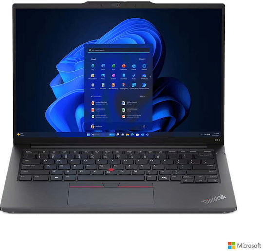 Lenovo ThinkPad E14 Gen 6 (Intel) 14" IPS FHD+ (Ultra 5-125U/16GB/512GB SSD/W11 Pro) Black (DE Keyboard)