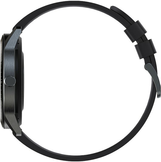 Kingwear G1 Aluminium Smartwatch with Heart Rate Monitor (Black) view 3