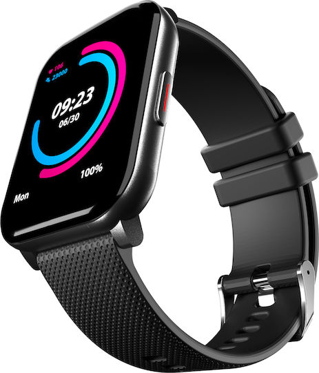 HiFuture Futurefit Pulse Smartwatch with Heart Rate Monitor (Black) view 4