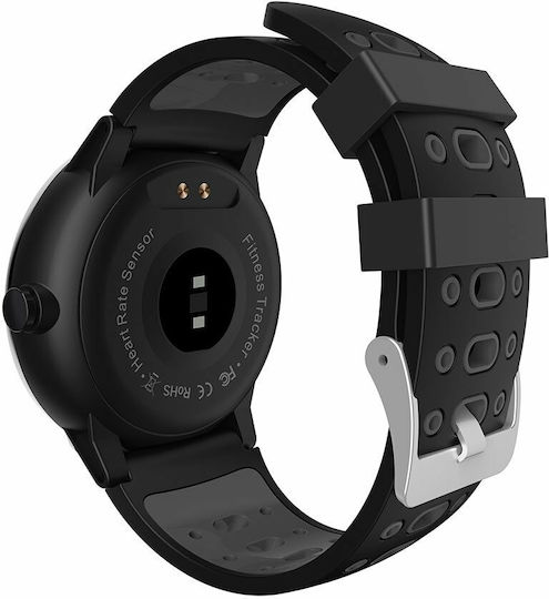 Senbono S10 Pro 45mm Smartwatch with Heart Rate Monitor (Black) view 2