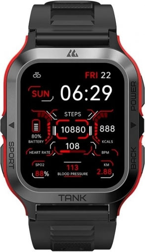 Kospet Smartwatch (Red) view 2