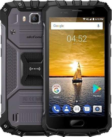 Ulefone Armor 2 Dual SIM (6GB/64GB) Resistant Smartphone Gray view 1