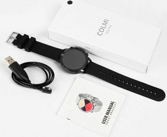Colmi V23 Pro Smartwatch with Heart Rate Monitor (Black) view 2