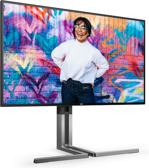 AOC U27U3CV IPS HDR Monitor 27" 4K 3840x2160 with Response Time 4ms GTG view 2