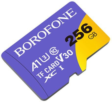 Borofone microSDXC 256GB Class 10 U3 view 2
