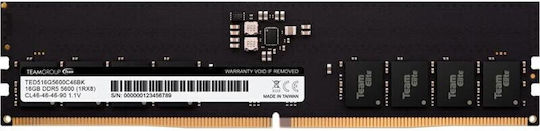 TeamGroup Elite DDR5 with Module 1x16GB and Speed 5600 for Desktop TED516G5600C4601 vista 4