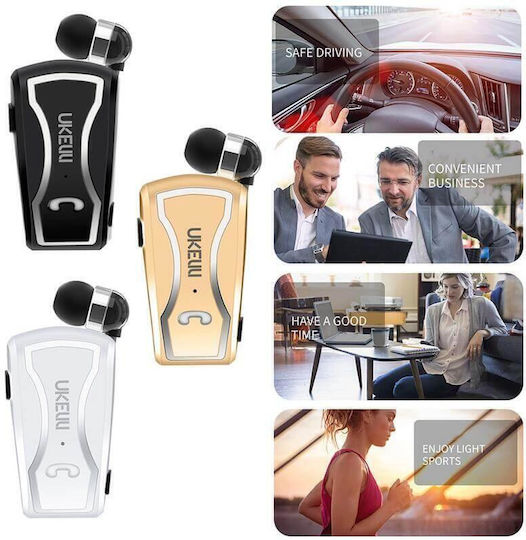 Fineblue UK880 In-ear Bluetooth Handsfree Earphone Lapel Black view 4