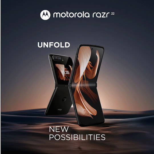 Motorola Moto Razr 2022 5G Dual SIM (8GB/256GB) Satin Black view 8