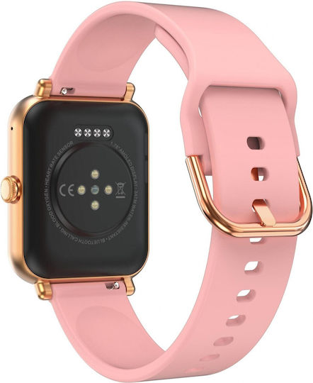 Garett GRC Classic Smartwatch with Heart Rate Monitor (Rose Gold) view 3