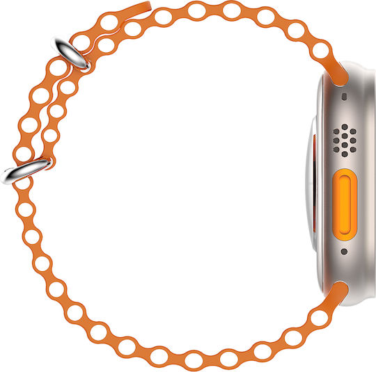 Wiwu SW01 Ultra 49mm Smartwatch (Gold / Orange) view 4
