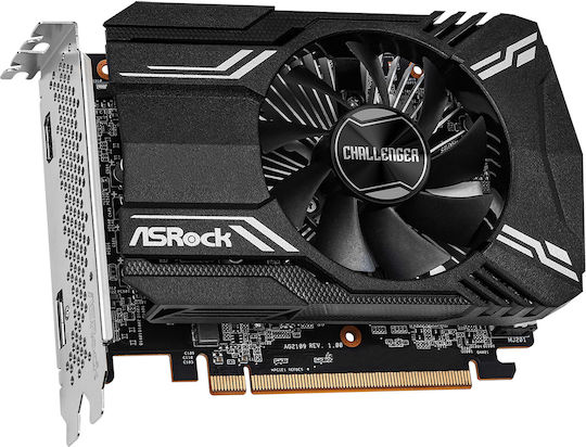 ASRock Radeon RX 6400 4GB GDDR6 Challenger ITX Graphics Card view 4