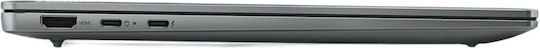Lenovo Yoga Slim 6 14IAP8 14" OLED FHD+ (i5-1240P/16GB/512GB SSD/W11 Home) Storm Grey (ES Keyboard) view 4