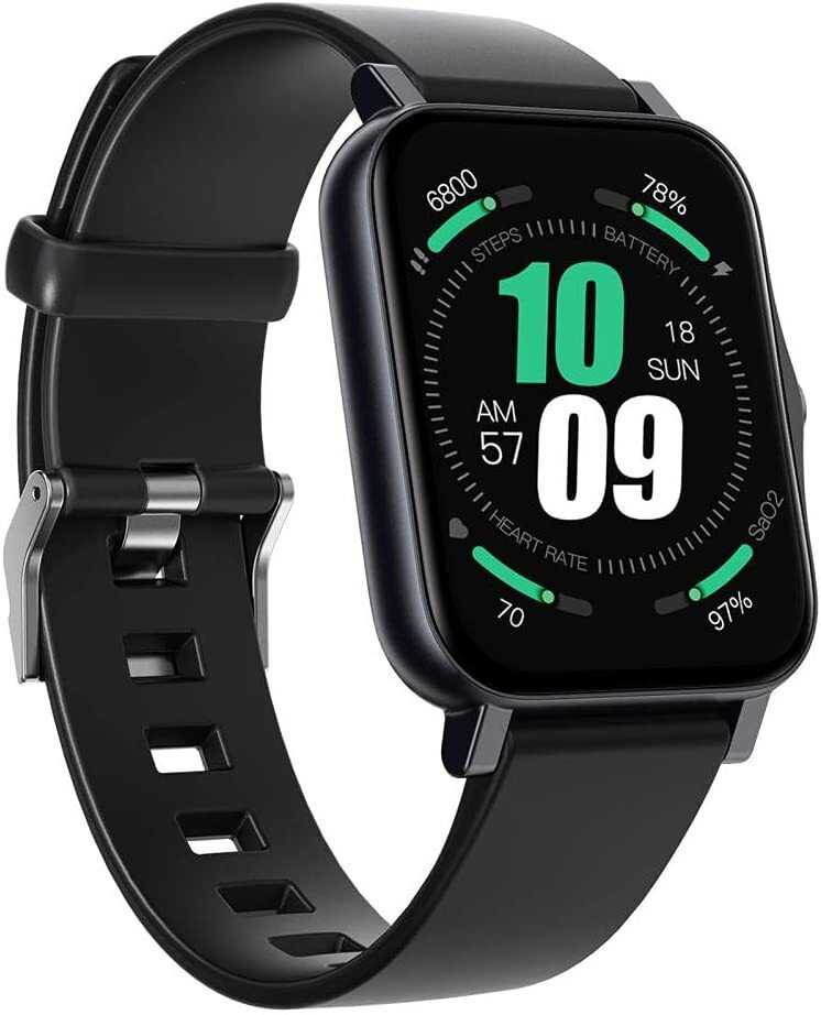 Sharp FiT Pro Aluminium Smartwatch with Heart Rate Monitor (Black) view 5