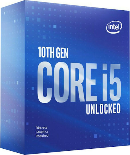 Intel Core i5-10600KF 4.1GHz Processor 6 Core for Socket 1200 in Box view 1