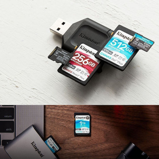 Kingston Canvas Go! SDXC 128GB Class 10 U3 V30 UHS-I view 6