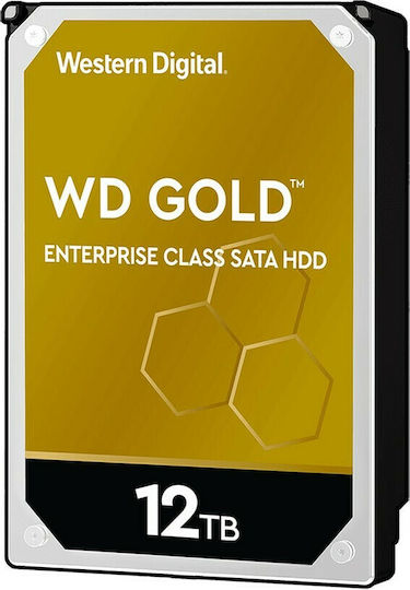 Western Digital Gold 16TB HDD Hard Drive 3.5" SATA III 7200rpm with 512MB Cache for Desktop WD161KRYZ view 2