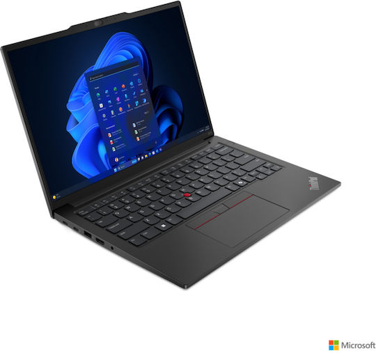 Lenovo ThinkPad E14 Gen 6 (Intel) 14" IPS FHD+ (Ultra 7-155H/16GB/512GB SSD/W11 Pro) Black (GR Keyboard) view 3