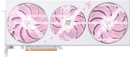 PowerColor Radeon RX 7800 XT 16GB GDDR6 Hellhound Sakura Graphics Card