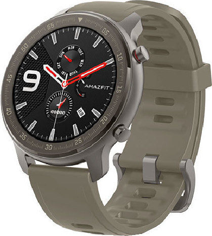 Amazfit GTR Titanium 47mm Waterproof Smartwatch with Heart Rate Monitor (Gray) view 1