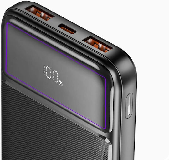 Buddi Boost Power Bank 10000mAh 22.5W with 2 USB-A Ports and USB-C Port Black view 4