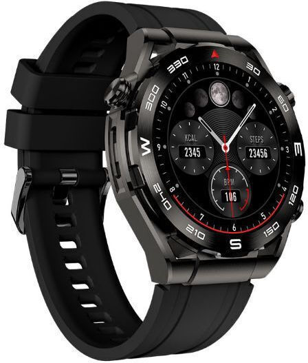 Moye Ares Smartwatch with Heart Rate Monitor (Black)