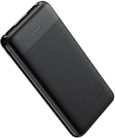Veger A11S Power Bank 10000mAh 20W with 2 USB-A Ports and USB-C Port Power Delivery / Quick Charge 3.0 Black