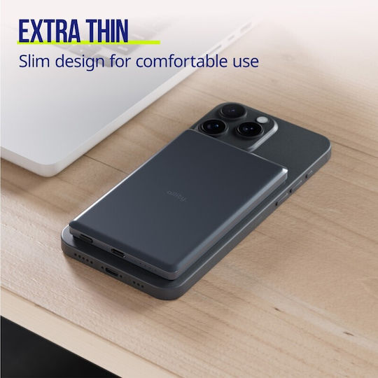 Allity Power Bank 5000mAh 20W Power Delivery Gray view 5