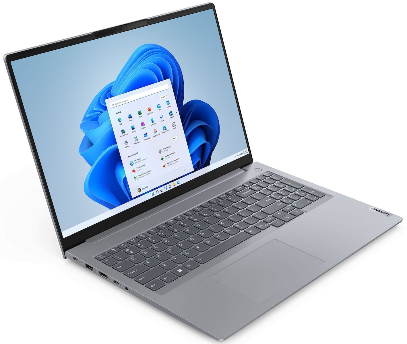 Lenovo ThinkBook 16 G6 IRL 16" IPS FHD+ (i3-1315U/16GB/512GB SSD + 256GB SSD/W11 Pro) Arctic Grey (US Keyboard) view 2