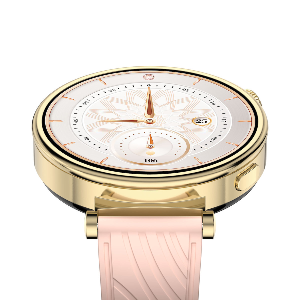 Aurafit Am23 Smartwatch (Gold) view 2