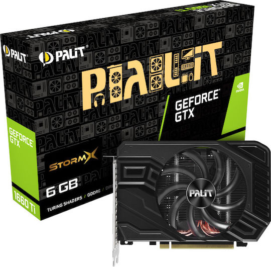 Palit GeForce GTX 1660 Ti 6GB GDDR6 StormX Graphics Card view 9
