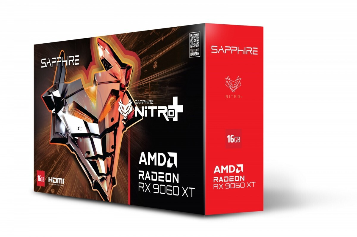 Sapphire Radeon RX 9060 XT 16GB GDDR6 NITRO+ Graphics Card 11350-01-20G view 9