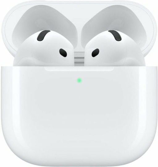 Apple AirPods 4 Earbud Bluetooth Handsfree Earphones with Sweat Resistance and Charging Case White vue 4