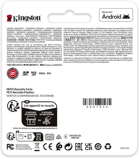 Kingston Canvas Go! SDXC 128GB Class 10 U3 V30 UHS-I view 9