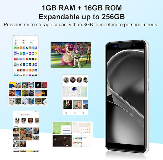 XGODY S21 Dual SIM (1GB/16GB) Black view 5