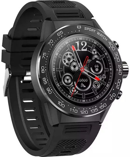 Nubi V35P Smartwatch with Heart Rate Monitor (Black) view 5