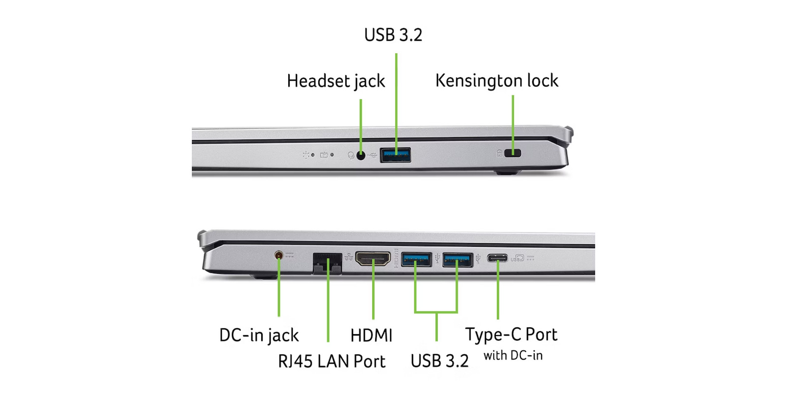 Acer Aspire Go 15 AG15-42P -R0W3 15.6" IPS FHD (Ryzen 7-5825U/16GB/512GB SSD/W11 Home) (GR Keyboard) view 7