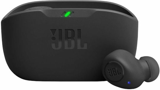 JBL Vibe Buds Bluetooth Handsfree Earphones with Sweat Resistance and Charging Case Black