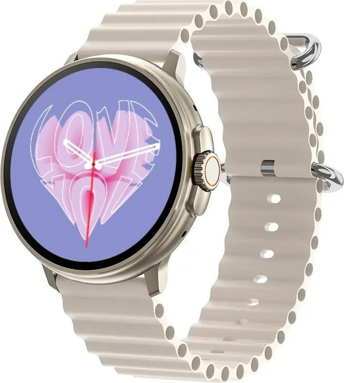 Rubicon Smartwatch Rncf15 Cream Rncf15