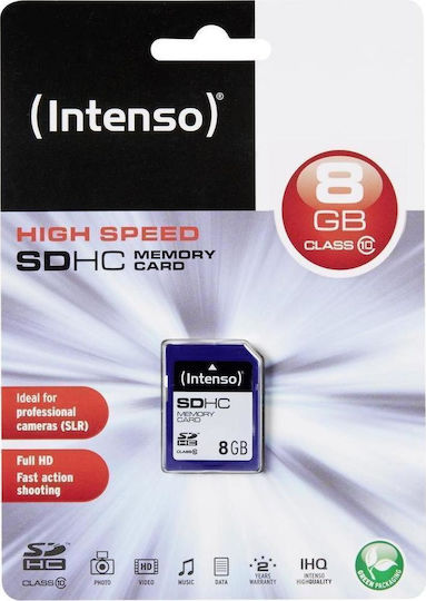 Intenso SDHC 8GB Class 10 High Speed προβολή 2
