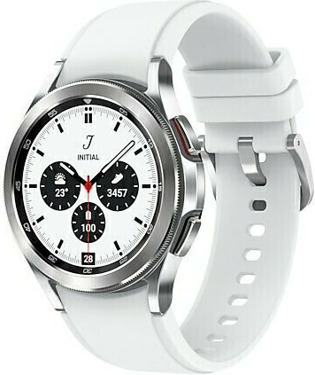 Samsung Galaxy Watch4 Classic Bluetooth Stainless Steel 42mm Waterproof with Heart Rate Monitor (Silver) view 6