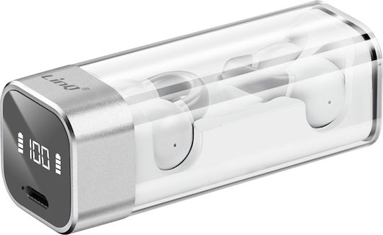 LinQ R9562 Bone Conduction Bluetooth Handsfree Earphones White view 5