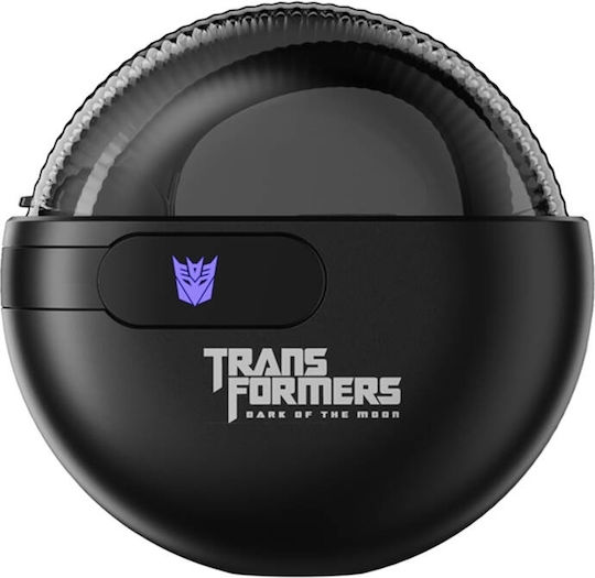 The Transformers TF-T09 In-ear Bluetooth Handsfree Earphones with Charging Case Black view 2