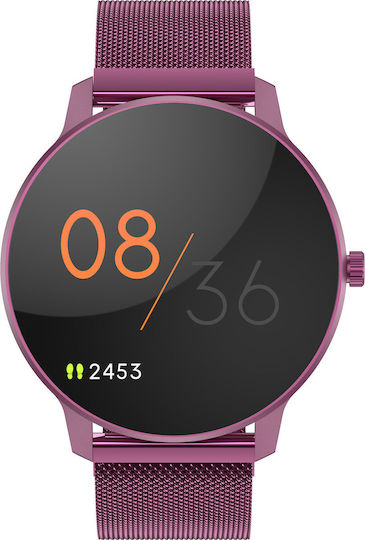 Bemi ARI Smartwatch with Heart Rate Monitor (Purple) view 6